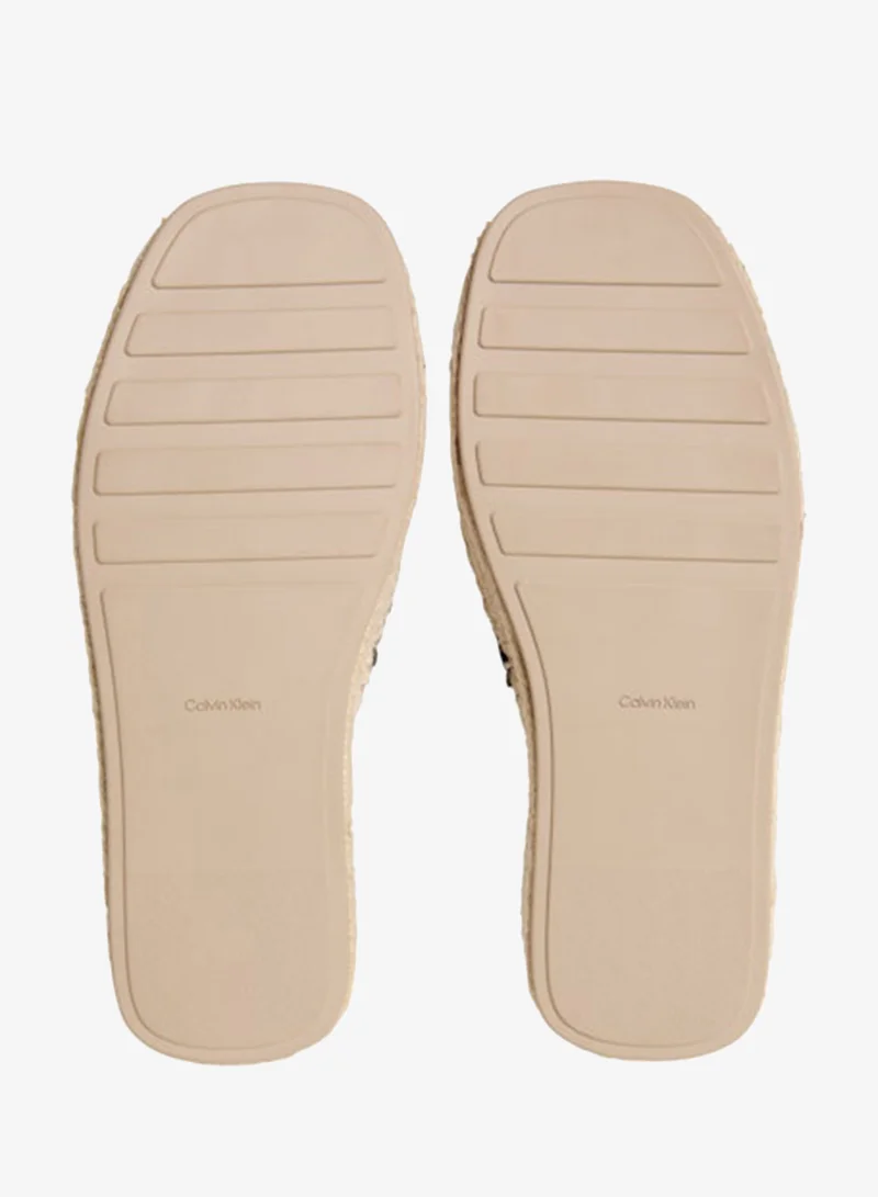 Calvin Klein Ck Black Ebeth - Platform Espadrille Sliders for Women | Best Price UAE